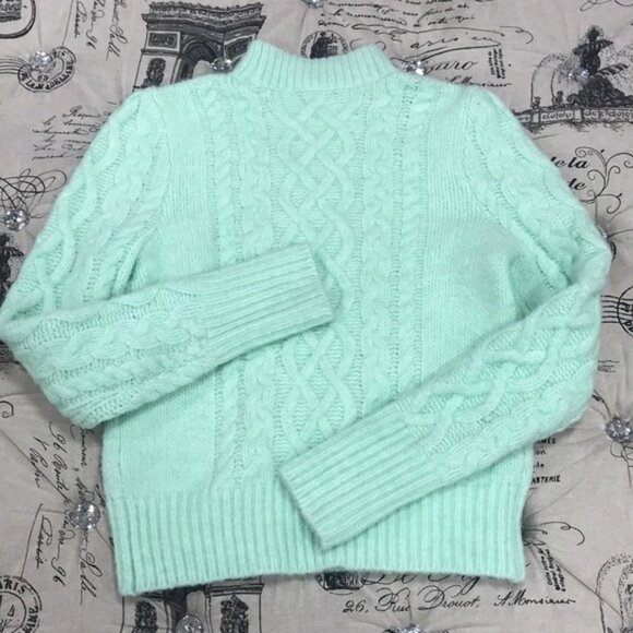 Halogen X Atlantic-Pacific Cable Knit Sweater - Picture 7 of 7